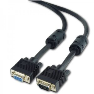 Cablu Gembird, VGA HD15F/HD15M, dublu ecranat, 1.8 m, bulk