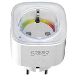 Priza Inteligenta EP8 Aplicatii: Tuya si Smart Life Control Vocal Putere 3680W Curent 16A WiFi Alb
