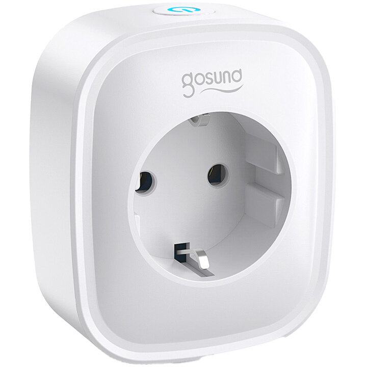 Priza Smart SP112-M Monitorizare Energie Compatibila cu Xiaomi Home 10A 2x USB WiFi Alb
