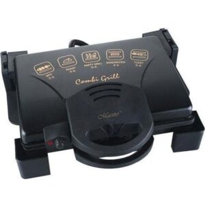 Gratar Electric Feel  MR717 1900W  Placi Antiaderente Negru