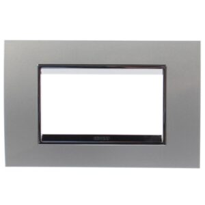 Rama ornament 4 module Gewiss Chorus Lux GW16204VT, titan