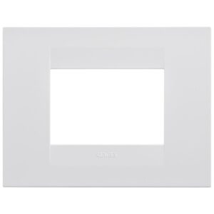 Rama ornament 3 module Gewiss Chorus Geo GW16403TB, alb