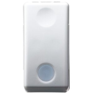 Intrerupator cap scara 1 modul cu led Gewiss System GW20577, alb