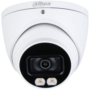 Camera Full Color Starlight HDCVI Dahua HAC-HDW1509T-A-LED-0280B-S3, 5MP, lentila 2.8mm, lumina alba 40m, microfon, IP67