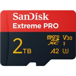 Card de Memorie Extreme PRO microSDXC 2TB (UHS-I U3 Clasa 10 V30 A2)