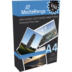 Hartie foto MediaRange A4 photopaper glossy 100 sheets 160g