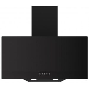 Hota Decorativa HD-3DGBK 3 Trepte de Putere 1 Motor Iluminare LED Sticla Securizata Filtru Aluminiu 60CM Negru
