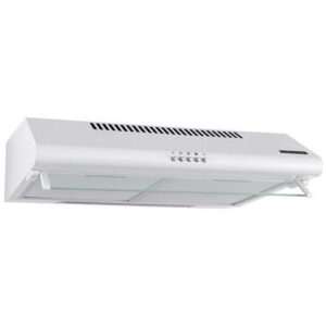 Hota Hota Traditionala, 60 cm, 326.4 m³/h, 3 Trepte, 2 Motoare, Filtru Aluminiu, Iluminare LED, 65 dB, Alb