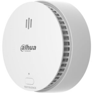 Detector de fum wireless de interior Dahua HY-SA21A-W2(868), 85 dB, functioneaza cu centrale