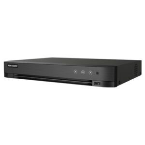 DVR 4 canale AcuSense Hikvision iDS-7204HUHI-M1-X(4A+4/1ALM), 5MP, alarma 4in / 1out, recunoastere faciala, 1U