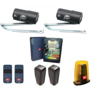 Kit automatizare porti batante maxim 2x2.5m, brat articulat, 24V, BFT IGEA BT 24V KIT brat articulat