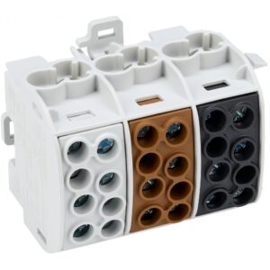 Clema derivatie 3 poli 35mm izolata Schrack IK026283-A / 080230-X-4
