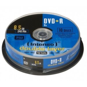 DVD+R DL, 10 bucati, 8x, 8.5 GB