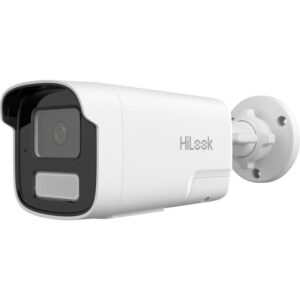 Camera IP Hikvision HiLook IPC-B420HA-LUF/SL, 2MP, lentila 4mm, Smart Hybrid Light 50m, microfon, difuzor, IP67