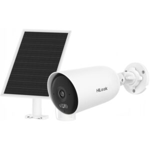 Camera Supraveghere cu Panou Solar, slot SIM 4G, Hikvision HiLook IPC-CFS04/4G-SIM, 4MP, baterie 9000 mAh, iluminare 30m, IP66