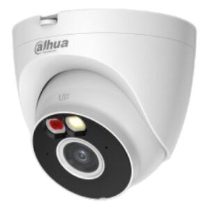 Camera WizSense Turret Dahua IPC-HDW1539DA-SAW-IL-0280B-EUR, 5MP, 2.8mm, Smart Dual Light (IR+WL 30m), AI, microfon, slot card, IP67, Wi-Fi 6