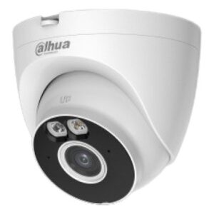 Camera WizSense Turret Dahua IPC-HDW1539DA-SW-PV-0280B-EUR, 5MP, 2.8mm, Smart Dual Light (IR+WL 30m), AI, microfon, difuzor, slot card, IP67, Wi-Fi 6