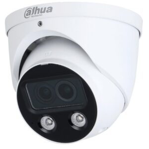 Camera IP Full Color Dahua IPC-HDW5449H-ASE-D2-0280B, 4MP, lentila 2.8mm, IR si lumina 50m, microfon, difuzor, PoE, IP67