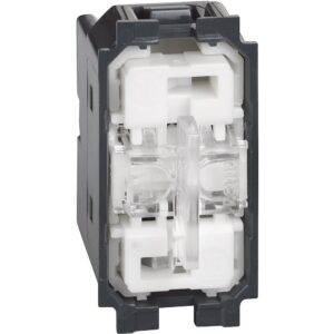 Intrerupator inversor, cu doua taste 1-0-2, neiluminabil 1M Bticino Living Now K4027, alb, negru