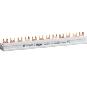 Busbar 4P 12M 63A furca Hager KDN463A