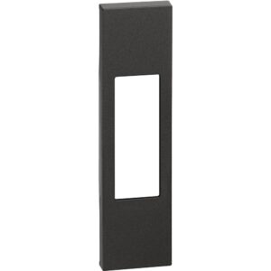 Tasta pentru prizele standard italiene, buton cu cablu de tragere, comutator bipolar Bticino Living Now KG4002 KG02, negru