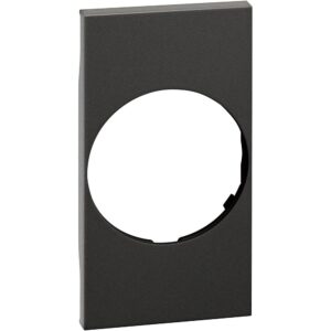 Placa adecvata pentru prize standard german Bticino Living Now KG04, negru