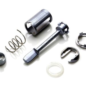 Kit reparatie butuc yala cilindru usa auto Techstar, compatibil VW Caddy, Polo Classic, Polo Variant, Seat Ibiza, Cordoba (1995–2004), cod OE 6L3837167B / 6L3837168B