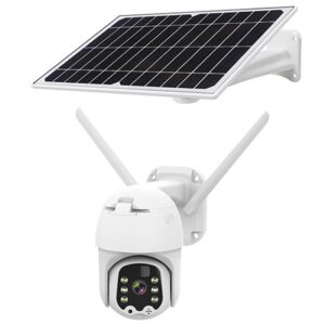 Camera cu panou solar, wireless, C90 Tuya Kruger&Matz KM2213, 1080p, 9600mAh