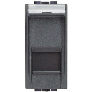 Priza date RJ45 Cat6 UTP Bticino Living Light L4279C6, antracit