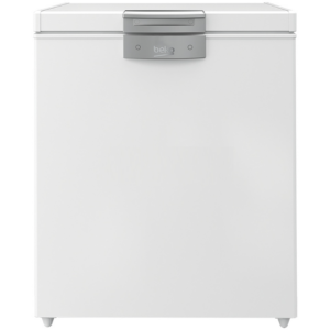 Lada HSM14540 Frigorifica 205l H 91cm Clasa E 15 Grade Celsius Congelare Rapida Panou Control Leduri Securizare Yala Cos Metalic Alb