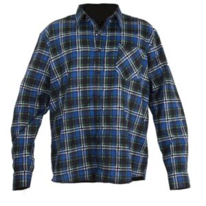 Camasa lucru flanel cu carouri albastre - 2xl/h-188