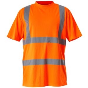 Tricou reflectorizant / portocaliu - l