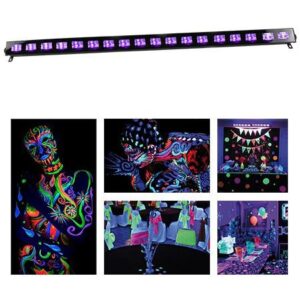LED bar UV 18 x 3W Ibiza Light LED-UVBAR18