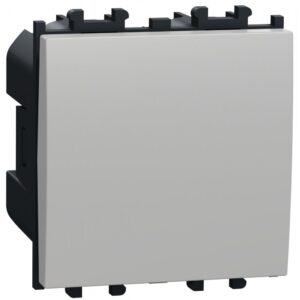 Intrerupator cap cruce 2 module Schneider Easy Styl LMR1901004, argintiu