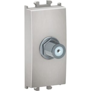 Priza SAT, tip F 1 modul Schneider Easy Styl LMR6128004, argintiu