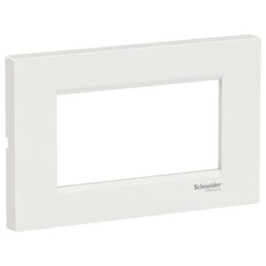 Rama plata 4 module Schneider Easy Styl LMR7254001, alb