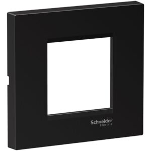 Rama plata 2 module Schneider Easy Styl LMR7262005, negru metalic