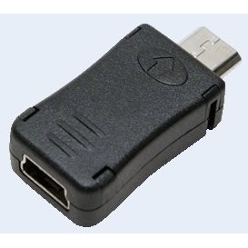 Adaptor mini USB F la micro USB M , LOGILINK AU0010