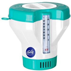 Dozator pentru tablete de 200 g cu termometru incorporat