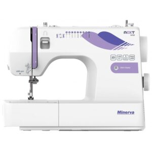 Masina De Cusut Electromecanica NEXT141D-1 13 Programe 850 Imp/Min 70W White Purple