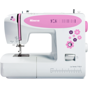 Masina de cusut LV710 10 Programe 850 Imp/Min 70W Alb/Roz