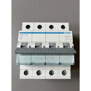 Siguranta automata 4P, 16A, 6kA, curba C Hager MCN416