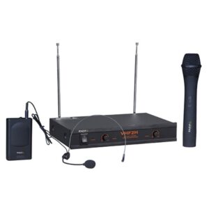 Microfon SET 2 MICROFOANE WIRELESS (MANA + CASCA) IBIZA