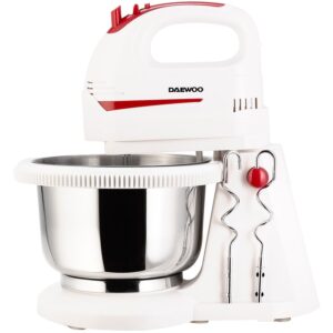 Mixer cu bol DHM100W 2 Litri 5 viteze 300W Alb
