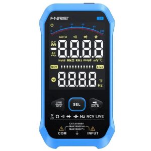 Multimetru digital Smart, afisaj color, tester de tensiune, termometru, AC/DC 1000, FNIRSI S1 / MULTIM-S1-FNR 5948636045956 / 5907085527369