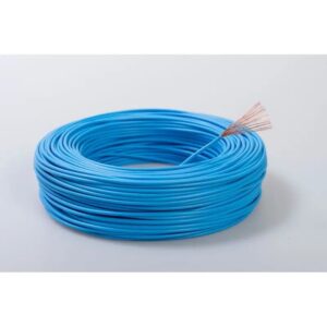 Rola 100m conductor litat din cupru MYF 6 (H07V-K) albastru