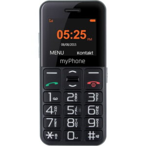 Telefon mobil MyPhone Halo Easy 2G, 1.8, VGA, 1000mAh, Negru