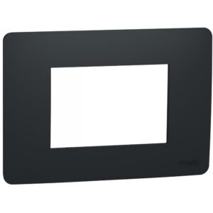 Rama Unica Studio 3 module Schneider Noua Unica NU210354, antracit