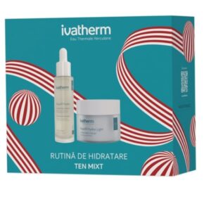Pachet Ivatherm Ser Aquafil Hydra 30ml + Crema Aquafil Hydra Light 50ml
