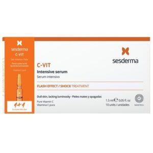 Pachet Ser intensiv de fata Sesderma C-Vit, 2 x 10 fiole x 1.5 ml